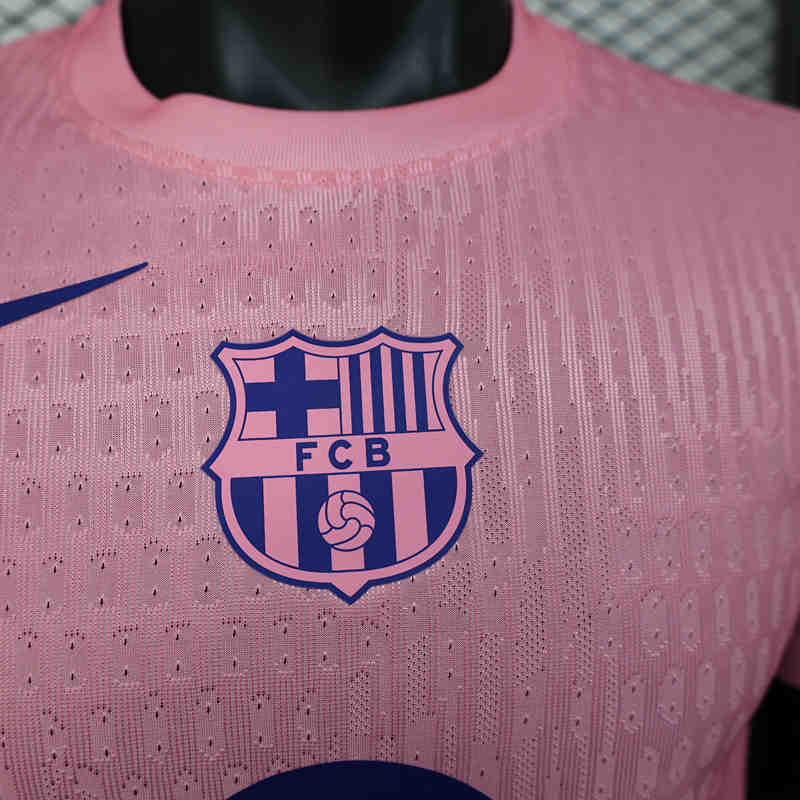 Player Version 2025-2026 Special Edition Barcelona Pink Thailand Soccer Jersey AAA-888