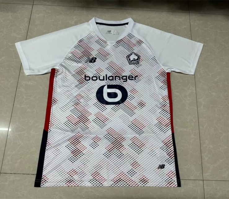 2024-2025 Lille Away White Thailand Soccer Jersey AAA-5177
