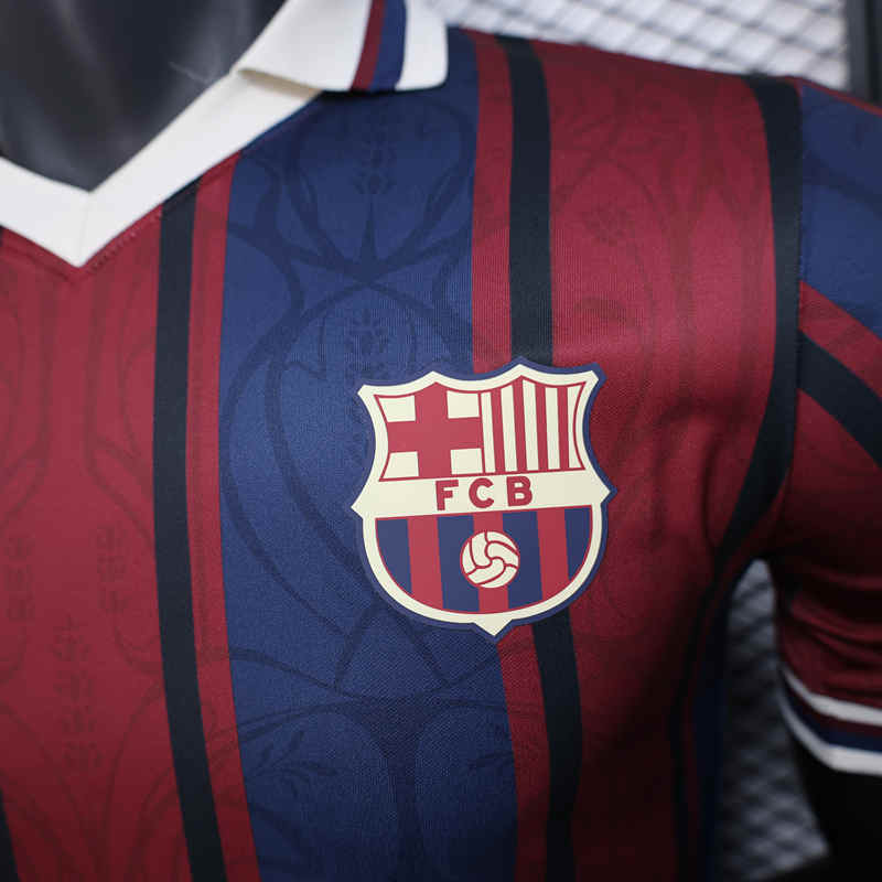 Player Version 2025-2026 Barcelona Red &Blue Thailand Soccer Jersey AAA-888
