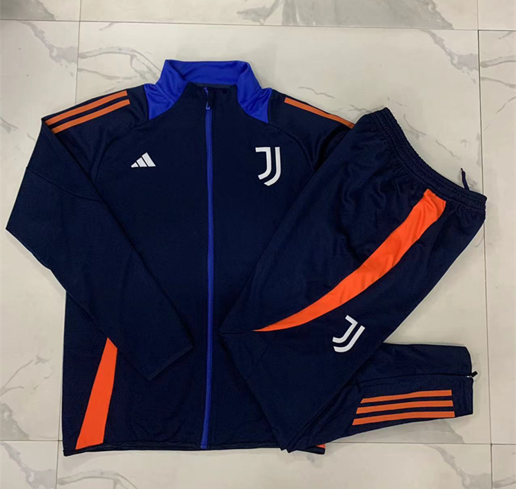 2024-2025 Juventus Up-Cyan Thailand Soccer Jacket Uniform-815