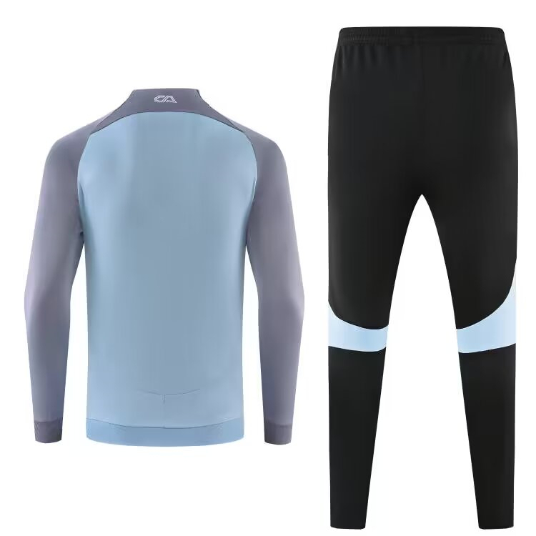 2024-2025 Club América Light Blue Thailand Soccer Jacket Uniform-HR