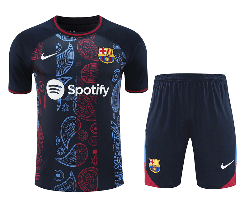 2024-2025 Barcelona Black Thailand Soccer Jersey Uniform-418