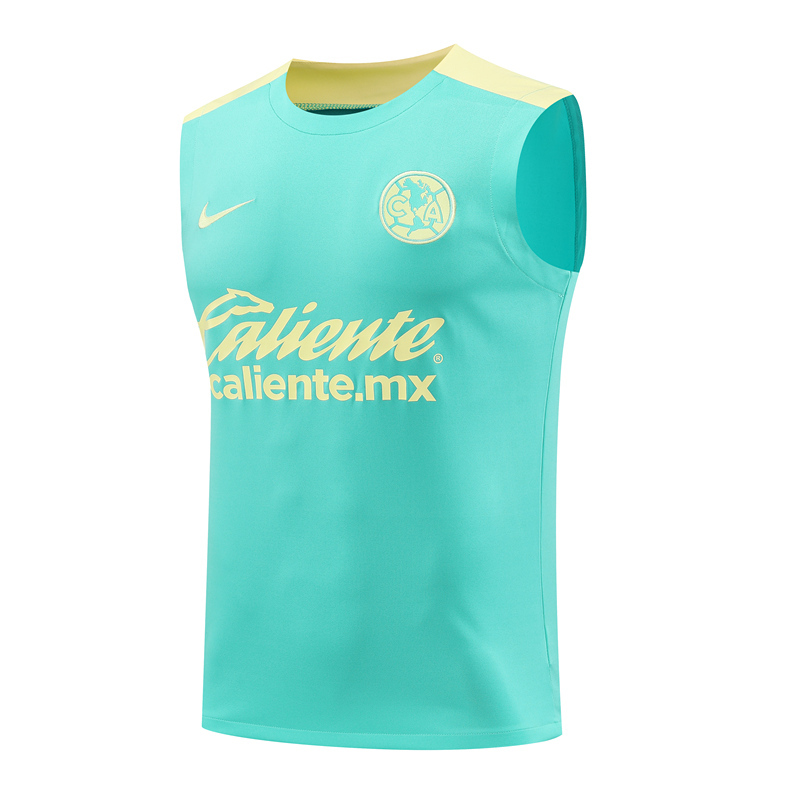 2024-2025 Club America Green Thailand Soccer Vest-418