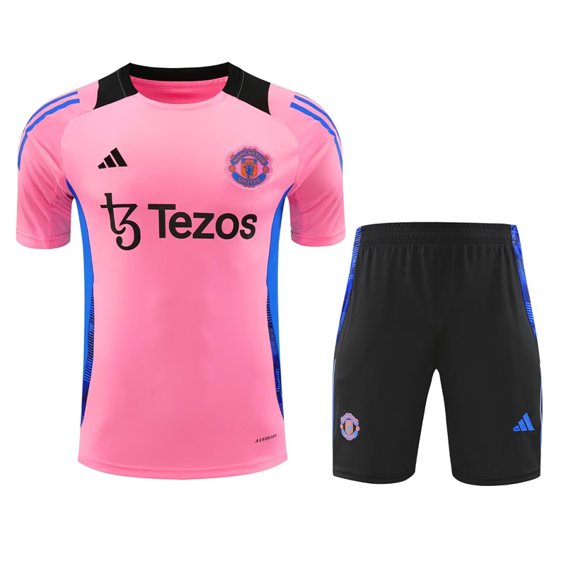 2024-2025 Manchester United Pink Thailand Soccer Uniform-418