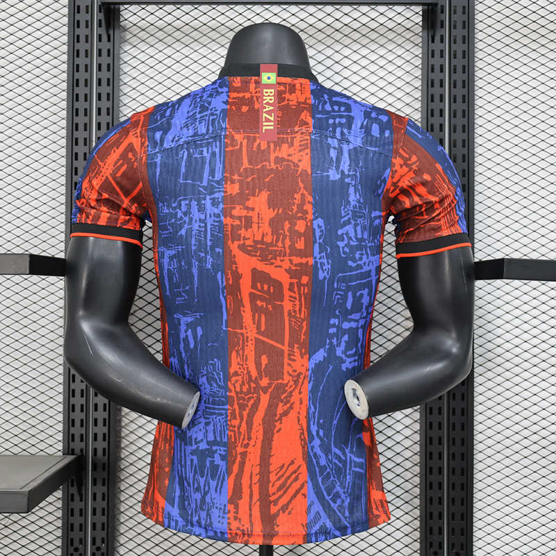 Player Version 2025-2026 Special Version Barcelona Blue&Red Thailand Soccer Jersey AAA-888