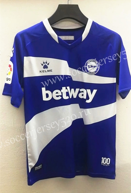 Commemorative Edition Aston Villa Blue&White Thailand Soccer Jersey AAA-7T