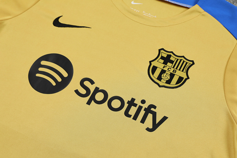 2024-2025 Barcelona Khaki Thailand Soccer Uniform-418