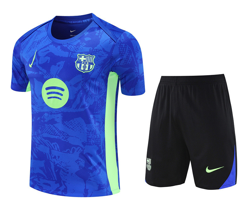 2025-2026 Barcelona Blue Thailand Soccer Uniform-418