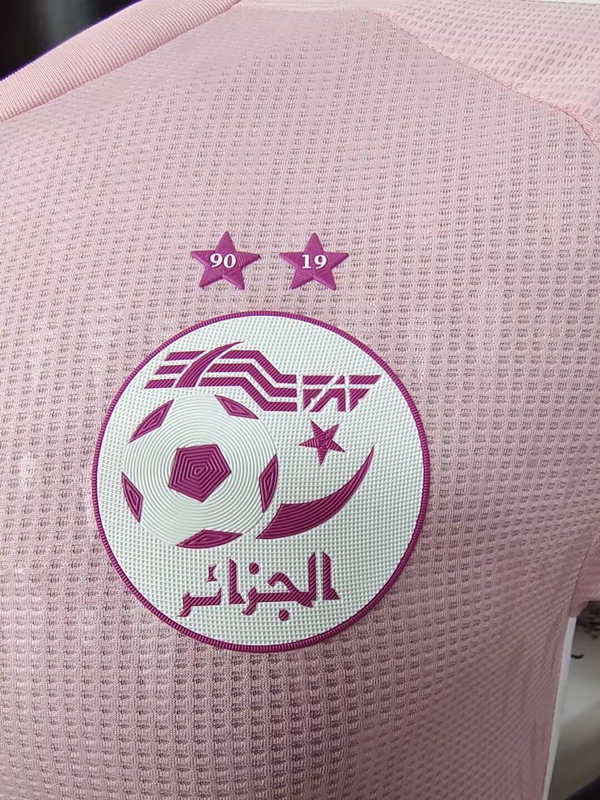 2024-2025 Algeria Pink Thailand Soccer Jersey AAA-9926