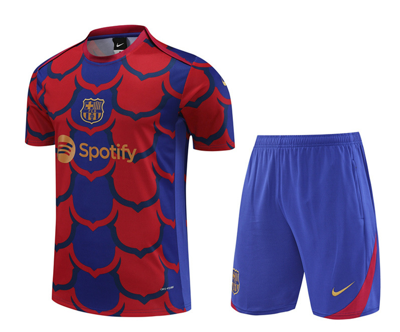 2024-2025 Barcelona Red&Blue Thailand Soccer Uniform-4627