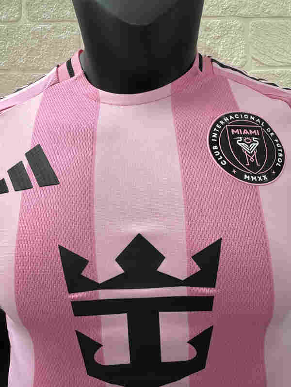 Player Version 2025-2026 Inter Miami CF Home Pink Thailand Soccer Jersey AAA-2016