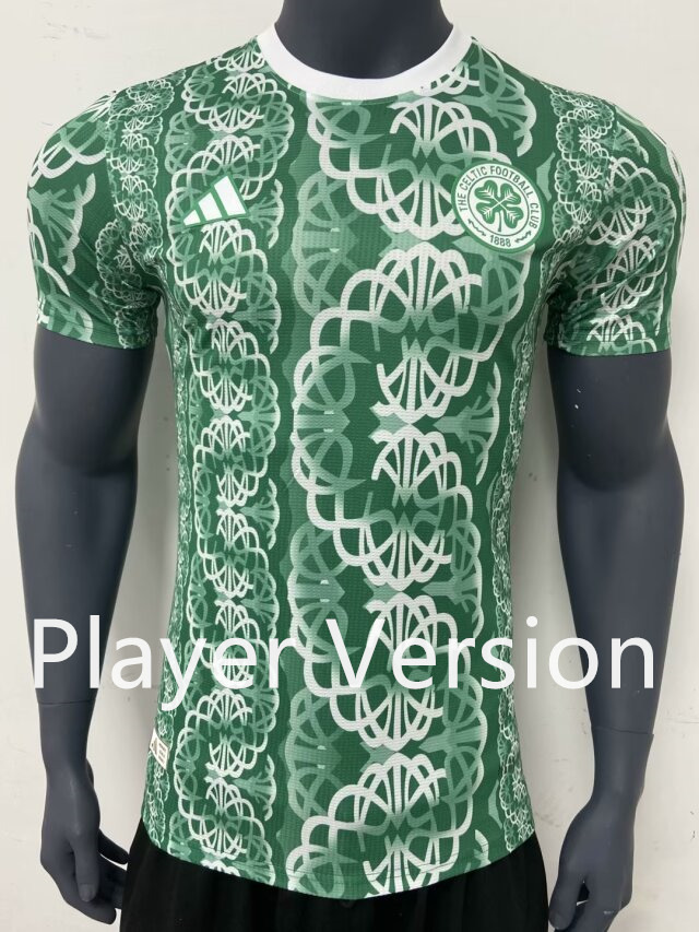 Player Version 2024-2025 Special Version Celtic Green Thailand Soccer Jersey AAA-9056