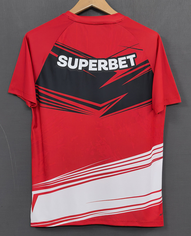 2025-26 Sao Paulo Futebol Clube Red Thailand Training Soccer Jersey AAA-1459
