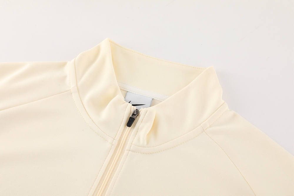 Nike Beige Thailand Soccer Tracksuit-LH