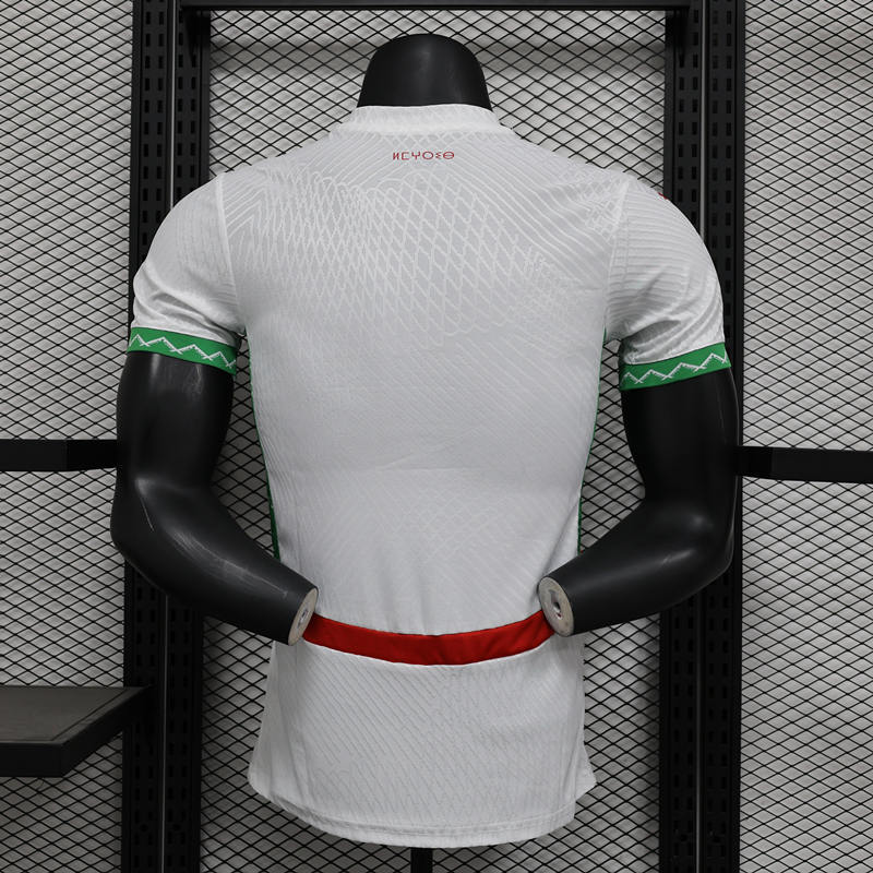 Player Version 2025-2026 Morocco Away White Thailand Soccer Jersey AAA-888