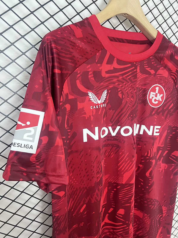 2024-2025 1. FC Kaiserslautern Home Red Thailand Soccer Jersey AAA-2044