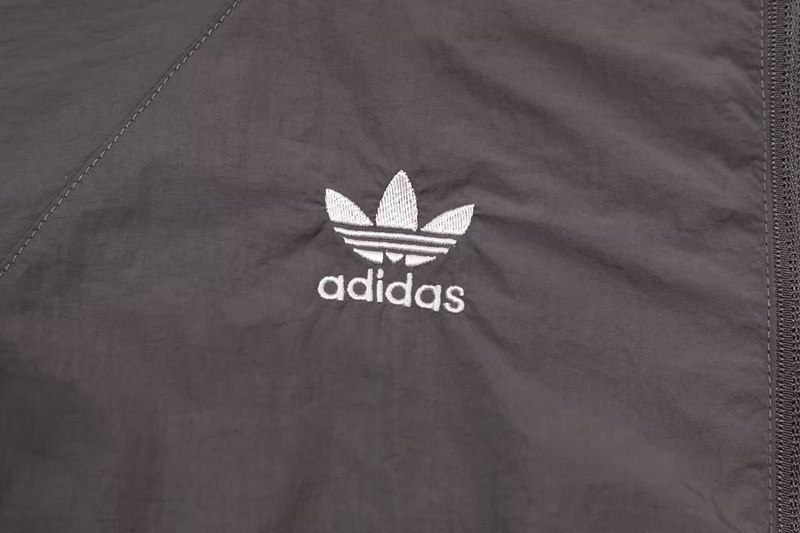 2024-2025 Real Madrid Light Gray Thailand Soccer Trench Coats Uniform-4563
