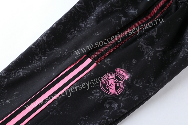 2021-2022 Real Madrid Black Ribbon Thailand Soccer Jacket Uniform-LH