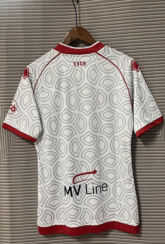 2024-2025 SSC Bari White Thailand Soccer Jersey AAA-9171