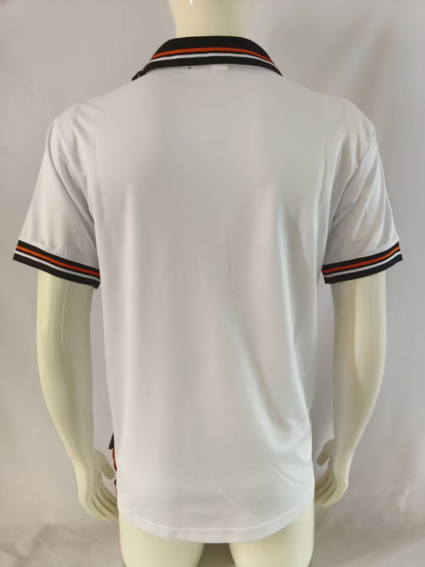 Retro Version 99-00 Valencia Home White Thailand Soccer Jersey AAA-503