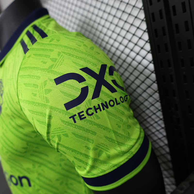 Player Version 2024-2025 Special Version Manchester United Fluorescent Green Thailand Soccer Jersey AAA-888