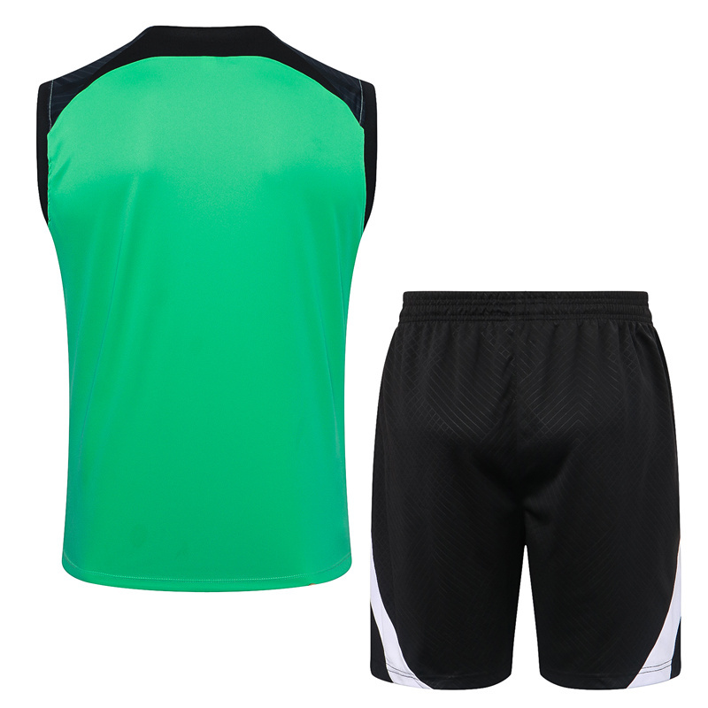 2023-2024 Chelsea Green Thailand Soccer Vest Tracksuit Uniform -815