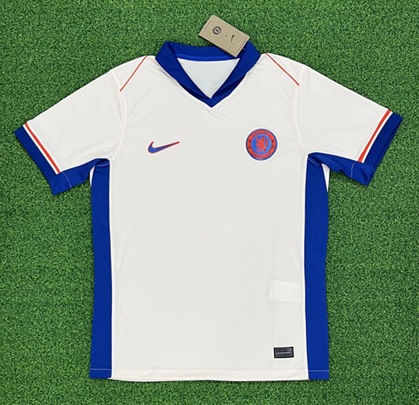 (S-4XL) 2024-2025 Chelsea Away Beige Thailand Soccer Jersey AAA-403