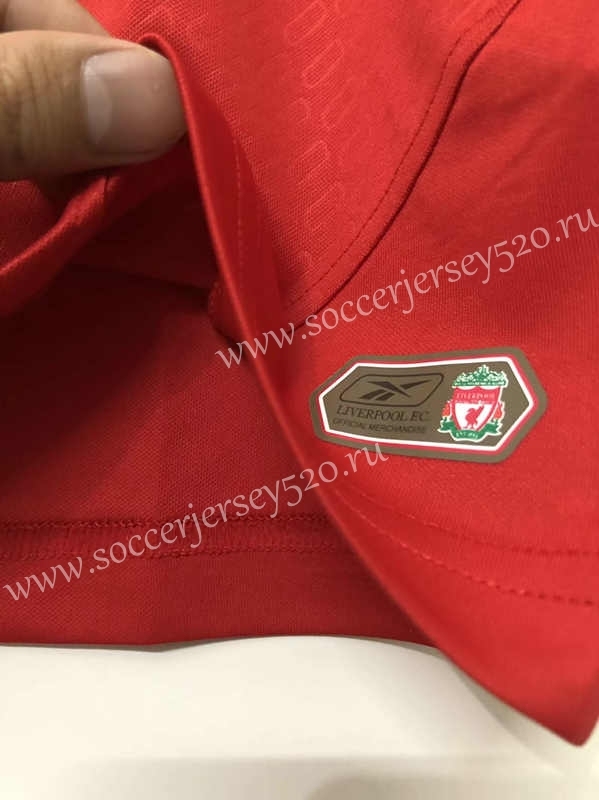 Retro Version 04-05 Liverpool Home Red Thailand Soccer Jersey AAA-811
