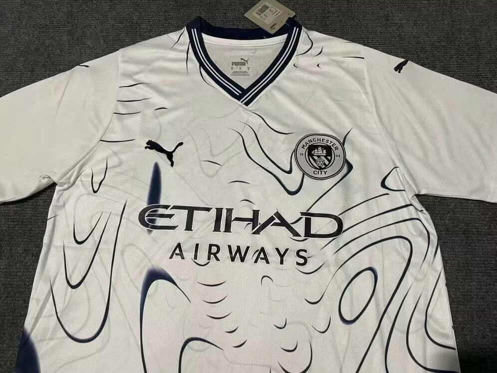 2024-2025 Special Version Manchester City White Thailand Soccer Jersey AAA-7209