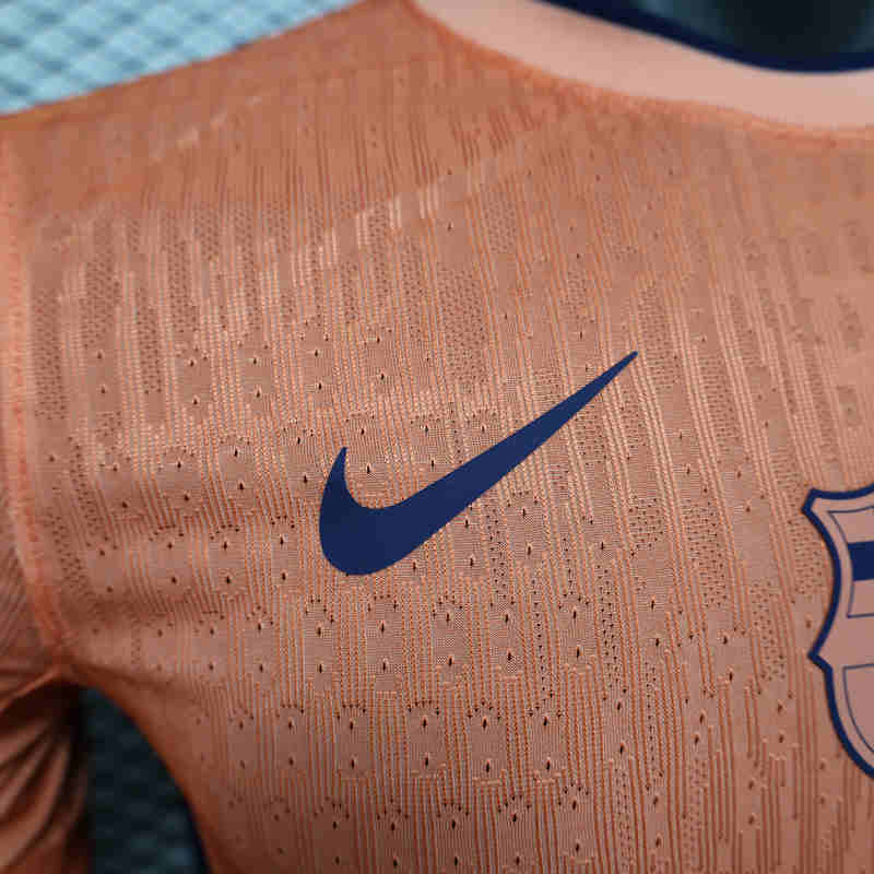 Player Version 2024-2025 Barcelona Orange Thailand Soccer Jersey AAA-888
