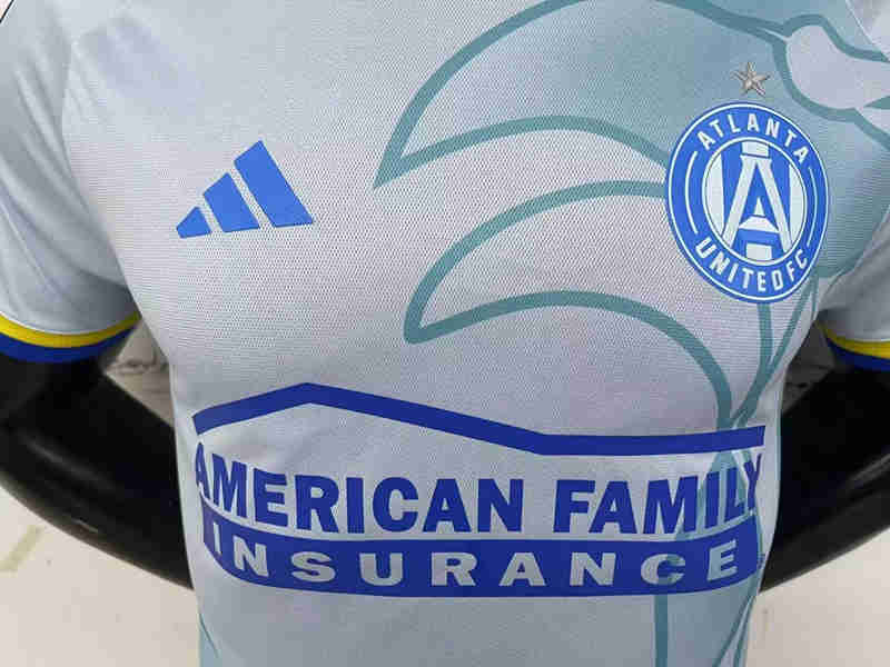 Player Version 2024-2025 Atalanta United Away Blue Thailand Soccer Jersey AAA-9926
