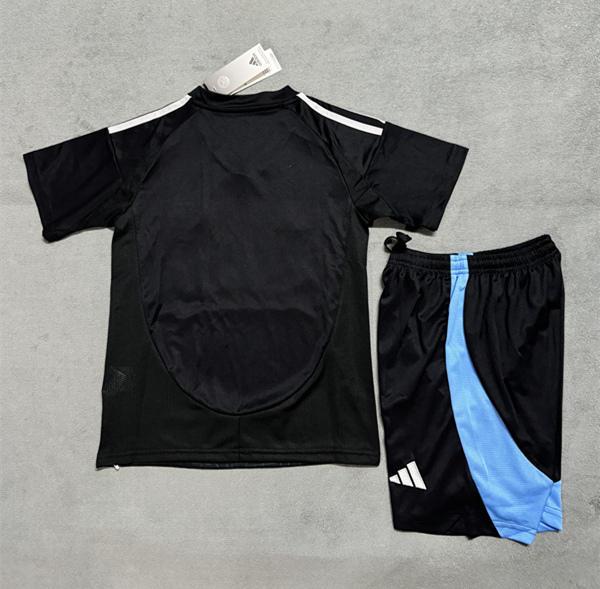 2025-2026 Charlotte FC Away Black Kids/Youth Soccer Uniform-4506