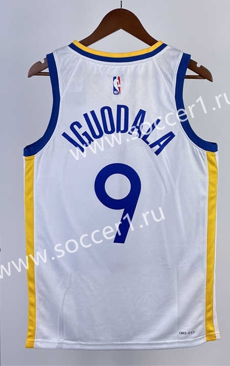 2023 Golden State Warriors White #9 NBA Jersey-311