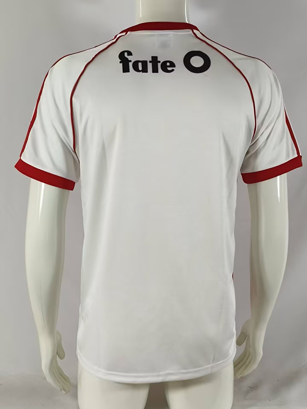 Retro Version 86-87 River Plate Home White Thailand Soccer Jersey AAA-503