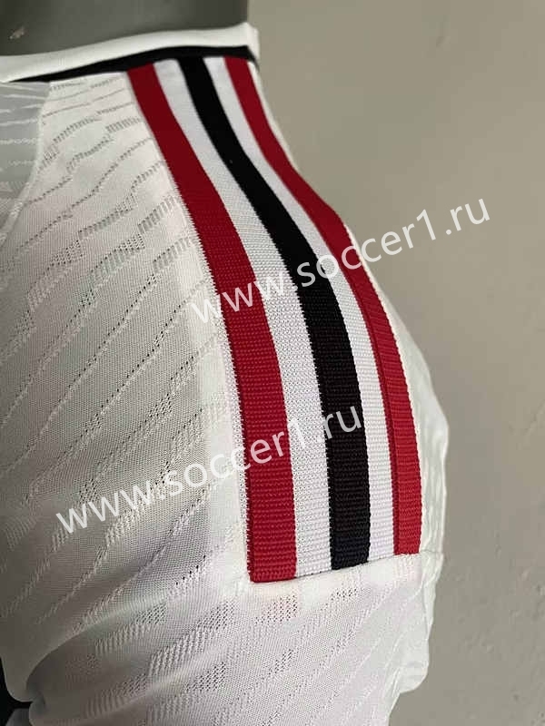 Player Version 2023-2024 Sao Paulo Futebol Clube Home White Thailand Soccer Jersey AAA-518
