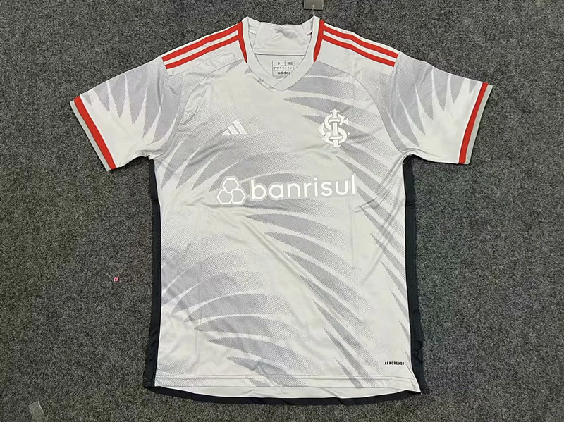(S-4XL)2024-2025 Brazil SC Internacional 2nd Away White Thailand Soccer Jersey AAA-GB