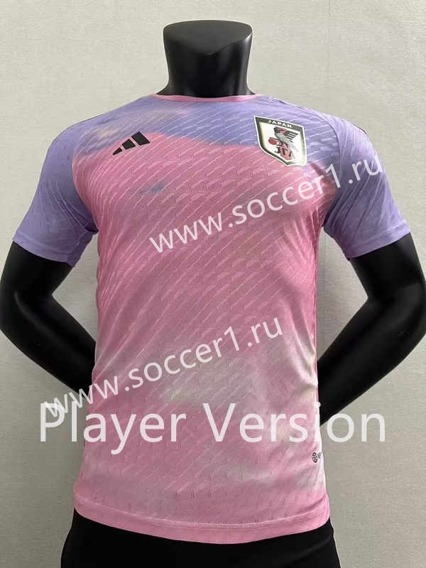 Player Version 2023-2024 Special Version Japan Pink&Purple Thailand Soccer Jersey AAA-2016