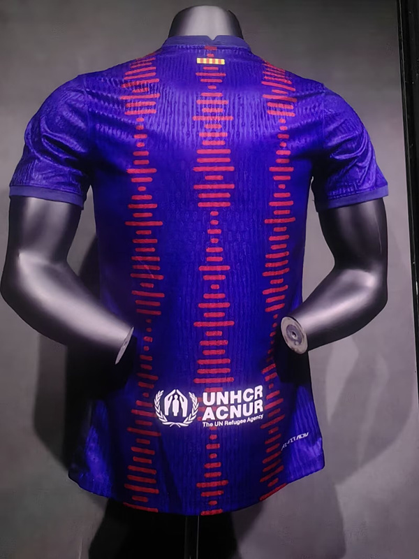 (S-3XL) Player Version 2024-2025 Special Version Barcelona Blue Thailand Soccer Jersey AAA-518
