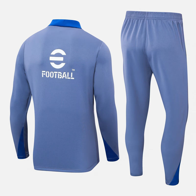 2024-2025 Inter Milan Gray Thailand Soccer Tracksuit-411