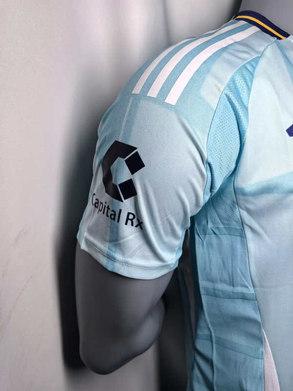 （s-3xl）Player Version 2025-26 New York City Home White&Blue Thailand Soccer Jersey AAA-912