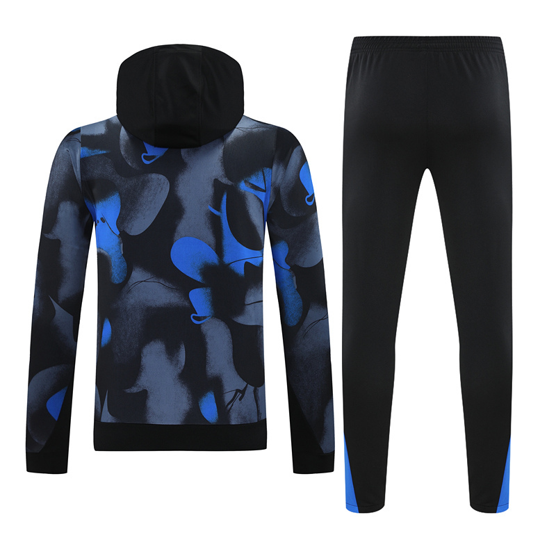 2024-2025 Inter Milan Color Blue Thailand Soccer Tracksuit With Hat-418