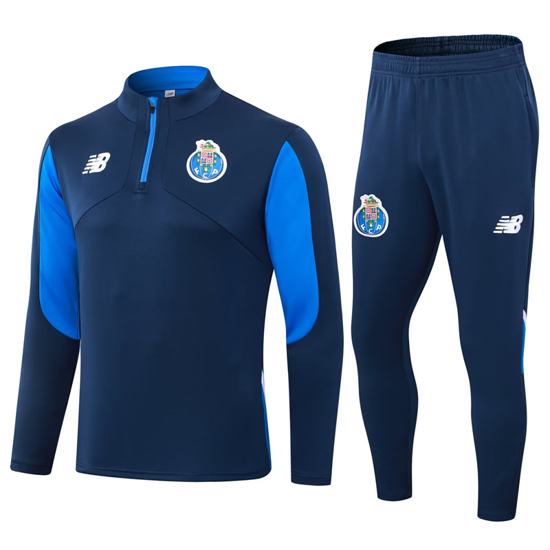 2024-2025 Porto Royal Blue Thailand Soccer Tracksuit -411