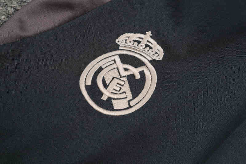 (S-3XL) 2024-2025 Real Madrid Yellow&Blue&Gray Thailand Soccer Tracksuit-GDP