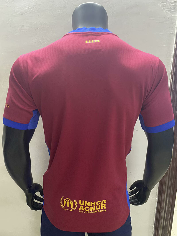 2025-2026 Barcelona Away Dark Red Thailand Soccer Jersey AAA-0594