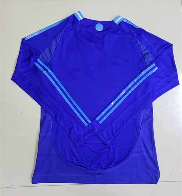 2024-2025 Argentina Away Blue LS Thailand Soccer Jersey AAA-3876