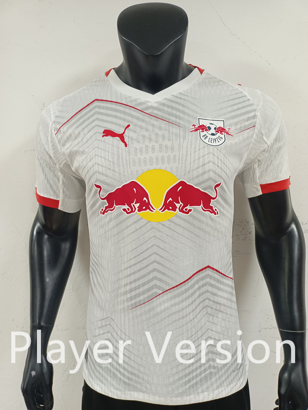 Player version 2025-2026 RB Leipzig Home Red&White Thailand Soccer Jersey AAA-1959