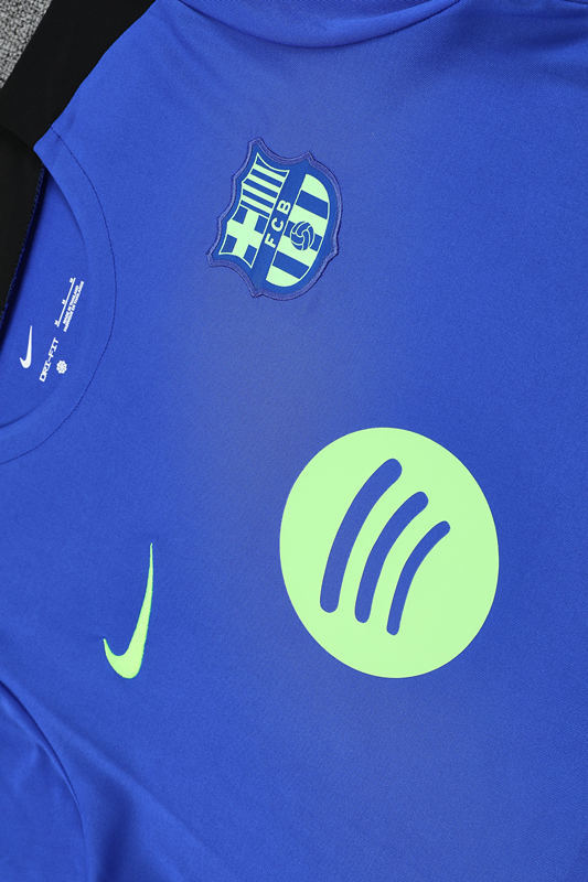 2025-2026 Barcelona Blue Thailand Soccer Uniform-418