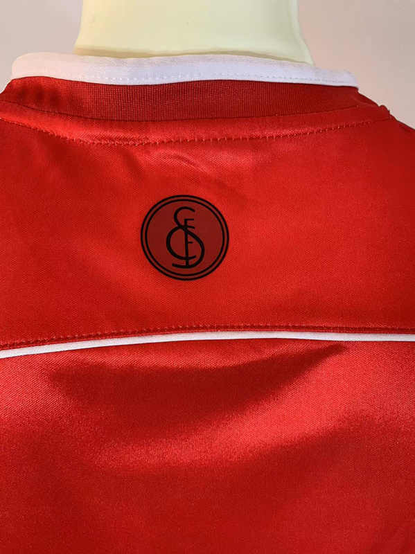 Retro Version 2003-2004 Serbia Away Red Thailand Soccer Jersey AAA-811