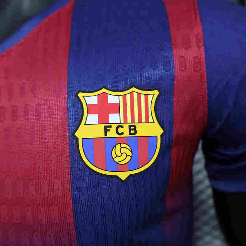 Player Version 2025-2026 Barcelona Home Blue&Red Thailand Soccer Jersey AAA-888