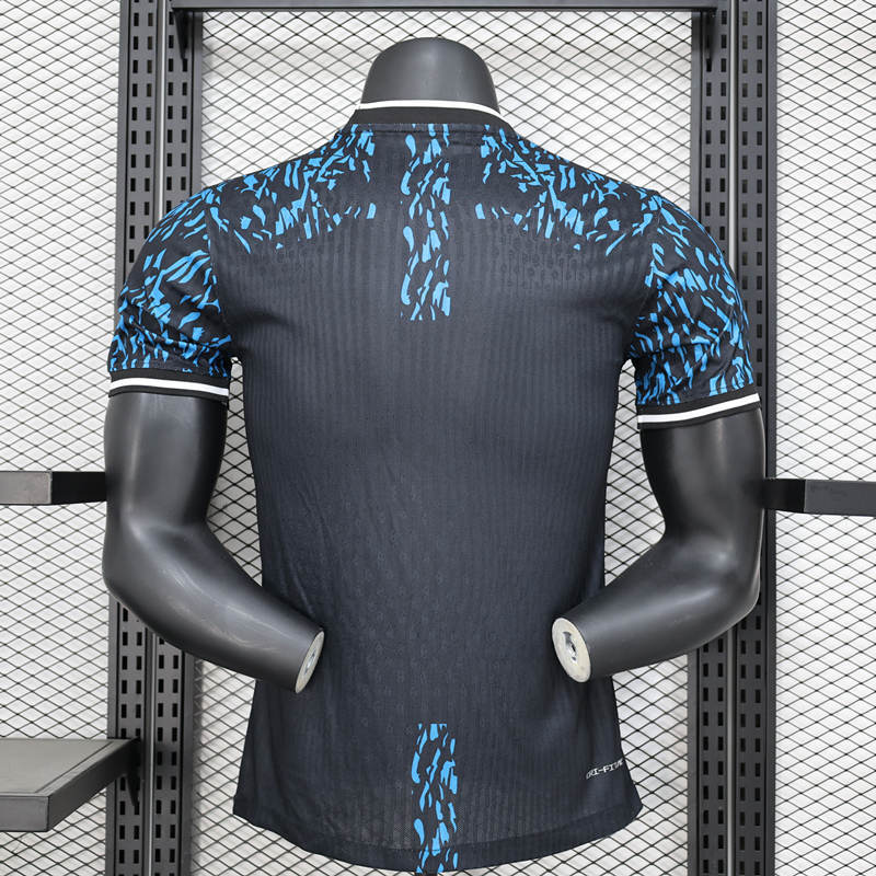 Player Version 2024-2025 Special Version Barcelona Blue&Black Thailand Soccer Jersey AAA-888